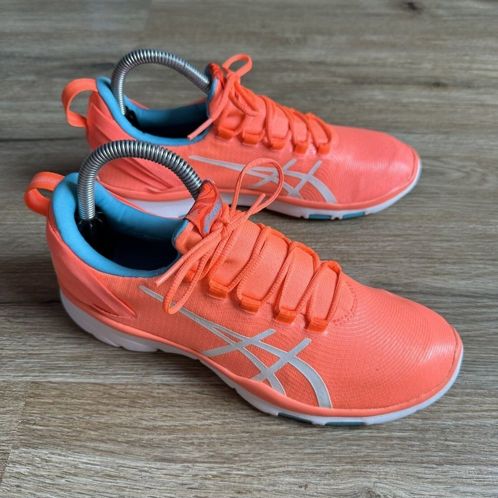 Asics Gel Fit Sana 2 Women’s Running Shoes Sneakers S561N Size 8 Flash Coral - Picture 1 of 8